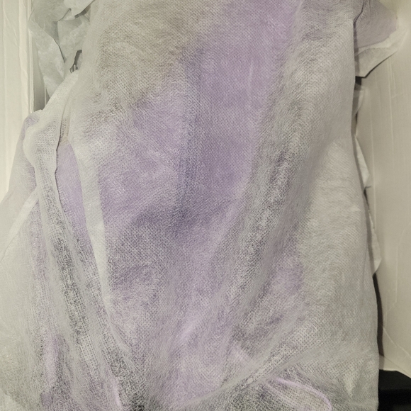 Fashion Nova Lavender Heeled Boots - Picture 7 of 9